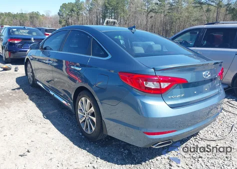 2017 Hyundai Sonata Sport from USA, damaged, VIN 5NPE34AF6HH578898